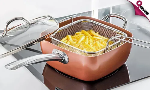 4-Piece Copper Cookware Set!